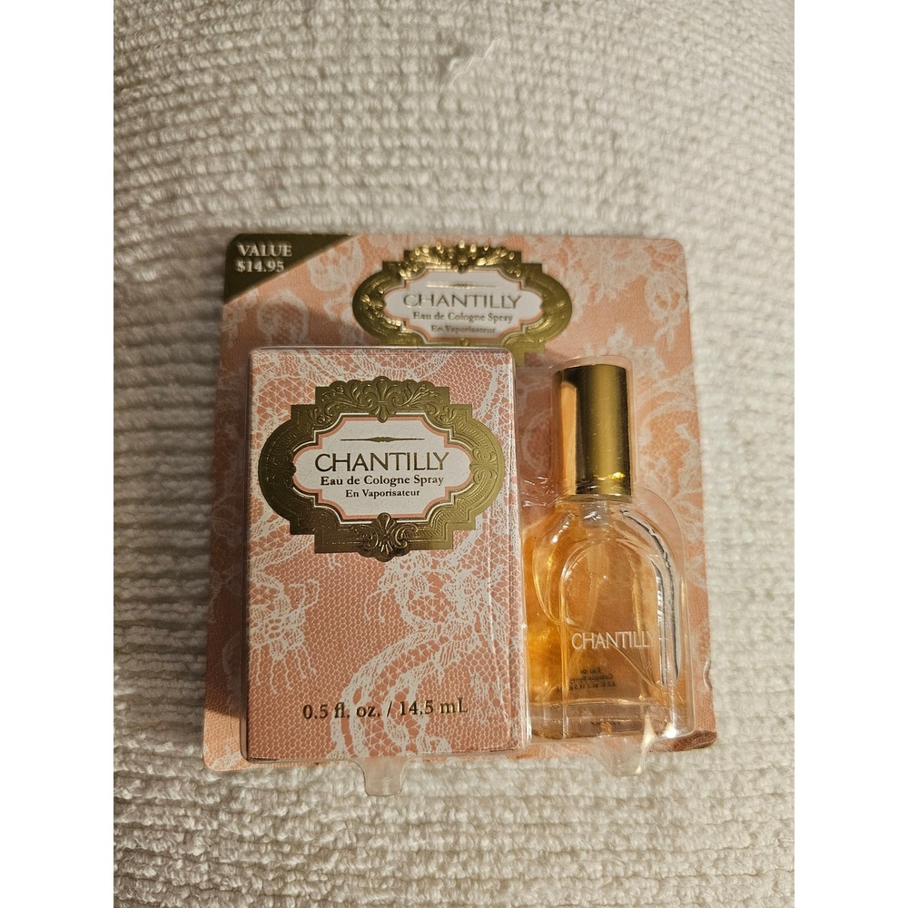 Chantilly Eau de Cologne Spray 0.5 oz Dana Classic Fragrances New in Package